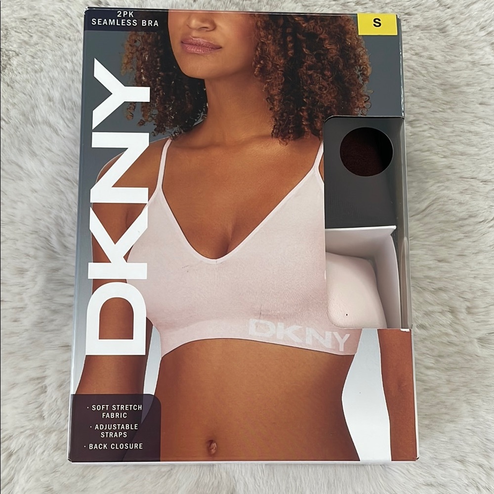 DKNY Seamless Bra 2-Pack - size small